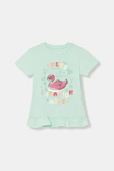 Guess tricou pentru copii, din bumbac cu elastan imagine