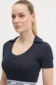 Guess tricou polo ALINE imagine