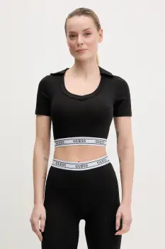 Guess tricou polo ALINE imagine