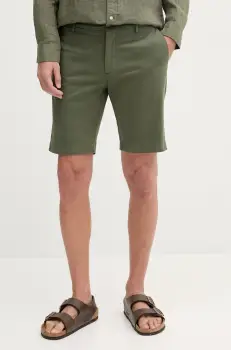 Hackett London pantaloni scurti barbati, culoarea verde, HM801328 imagine