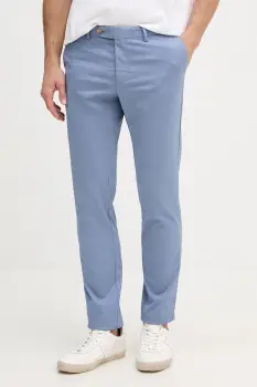 Hackett London Pantaloni slim fit barbati din bumbac cu elastan imagine