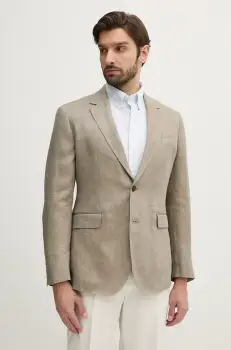 Hackett London sacou de in barbati, culoarea bej, HM443515R imagine