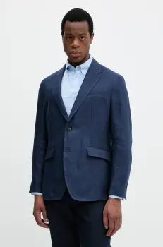 Hackett London sacou de in barbati, culoarea bleumarin, HM443515R imagine