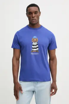 Hackett London tricou din bumbac imagine