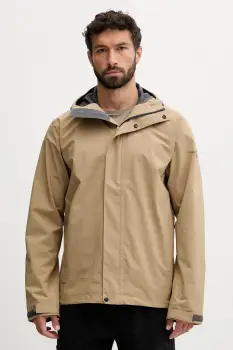 Haglofs geaca de ploaie Breeze culoarea galben, 607680 imagine