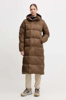 Haglofs geaca de puf culoarea maro, 607775 imagine