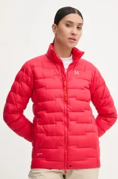 Haglofs geaca sport din puf ROC Flash Down culoarea rosu, de tranzitie, 607465 imagine