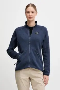 Haglofs hanorac in aer liber Risberg culoarea bleumarin, uni, 607384 imagine