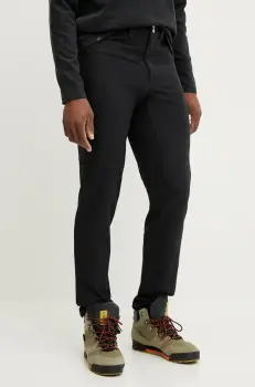 Haglofs pantaloni de exterior Korp Lite culoarea negru, drept, 607759 imagine