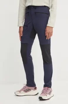Haglofs pantaloni de exterior Mid Slim culoarea albastru marin, 607252 imagine