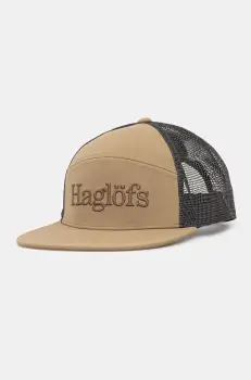 Haglofs sapca culoarea verde, modelator, 607867 imagine