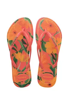 Havaianas papuci SLIM femei, culoarea portocaliu, 4122111.9260 imagine