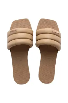 Havaianas papuci YOU MILAN femei, culoarea bej, 4148312.3581 imagine