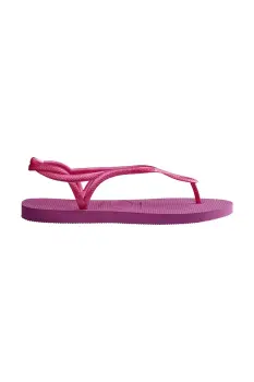 Havaianas sandale cu toc plat de femei LUNA imagine