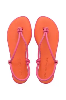 Havaianas sandale UNA ACAI femei, culoarea portocaliu, 4149616.7608 imagine