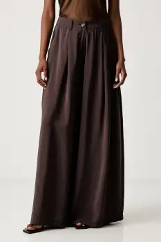 Haveone pantaloni pentru femei cu modal imagine