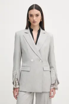 Haveone sacou cu doua randuri de nasturi de dama imagine