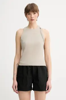 Heliot Emil bluza culoarea bej, cu imprimeu, SS25_W_13_077_ST18_CO imagine