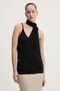 Heliot Emil bluza din amestec de lana culoarea negru, uni, PRESS25_W_07_072_BLK01 imagine