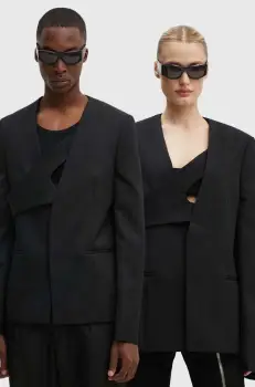 Heliot Emil geaca de lana culoarea negru, M.04.042.BLK01 imagine