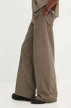 Heliot Emil pantaloni barbati, culoarea verde, drept, M.10.170.BLK01 imagine