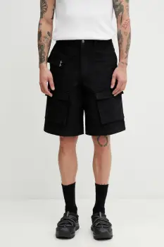 HELIOT EMIL pantaloni scurti pentru barbati, din denim imagine