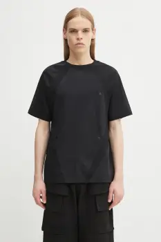 Heliot Emil tricou din bumbac culoarea negru, uni, PREAW25_M_09_140_BLK01 imagine