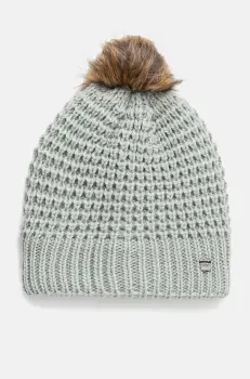 Helly Hansen caciula culoarea turcoaz, din tricot gros imagine