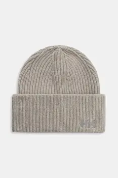 Helly Hansen caciula SOFT RIB BEANIE culoarea gri, din tricot gros, 67531 imagine