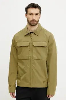 Helly Hansen geaca ESCAPE culoarea verde, de tranzitie, 54332 imagine