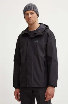 Helly Hansen geaca VANCOUVER barbati, culoarea negru imagine
