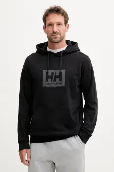 Helly Hansen hanorac cu gluga pentru barbati, din bumbac HH BOX imagine