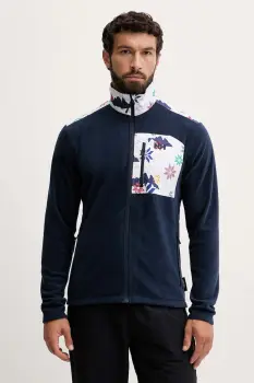 Helly Hansen hanorac Daybreaker culoarea bleumarin, cu imprimeu imagine