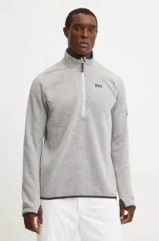 Helly Hansen hanorac Varde culoarea gri, modelator, 49430 imagine