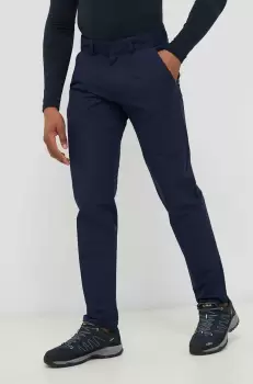 Helly Hansen pantaloni de exterior culoarea albastru marin imagine