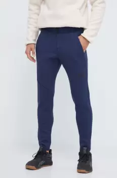 Helly Hansen pantaloni de trening culoarea albastru marin, cu imprimeu imagine