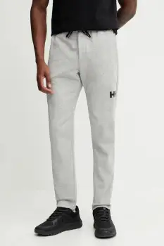 Helly Hansen pantaloni de trening HP TECH culoarea gri, melanj, 34499 imagine