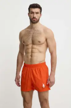 Helly Hansen pantaloni scurti de baie culoarea portocaliu imagine