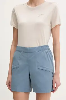 Helly Hansen pantaloni scurti outdoor Elv Light uni, high waist, 63304 imagine