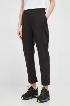 Helly Hansen pantaloni sport Thalia 2.0 femei, culoarea negru, neted imagine