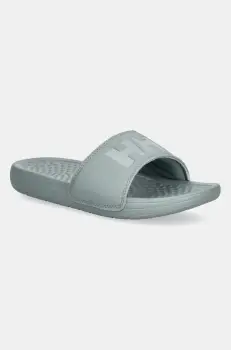 Helly Hansen papuci HH SLIDE femei, culoarea verde, 11715. imagine