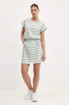 Helly Hansen rochie culoarea verde, mini, drept imagine