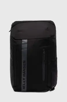 Helly Hansen rucsac Spruce 25L femei, culoarea negru, mare, cu imprimeu, 67540 imagine