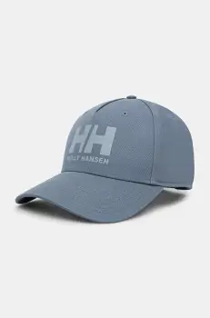 Helly Hansen sapca de baseball din bumbac Czapka Helly Hansen HH Ball Cap 67434 001 cu imprimeu imagine