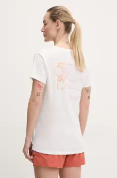 Helly Hansen tricou SKOG femei, culoarea alb, 63083 imagine