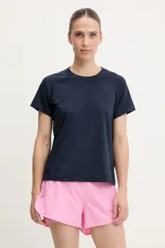 Helly Hansen tricou sport SHINE SOLEN culoarea bleumarin, 49577 imagine