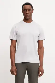 Helly Hansen tricou sport Tech culoarea gri, neted, 49584 imagine