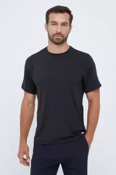 Helly Hansen tricou sport Tech culoarea negru, modelator imagine