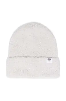 Herschel caciula Boucle Beanie culoarea bej imagine