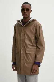 Herschel geaca barbati, culoarea maro, de tranzitie imagine